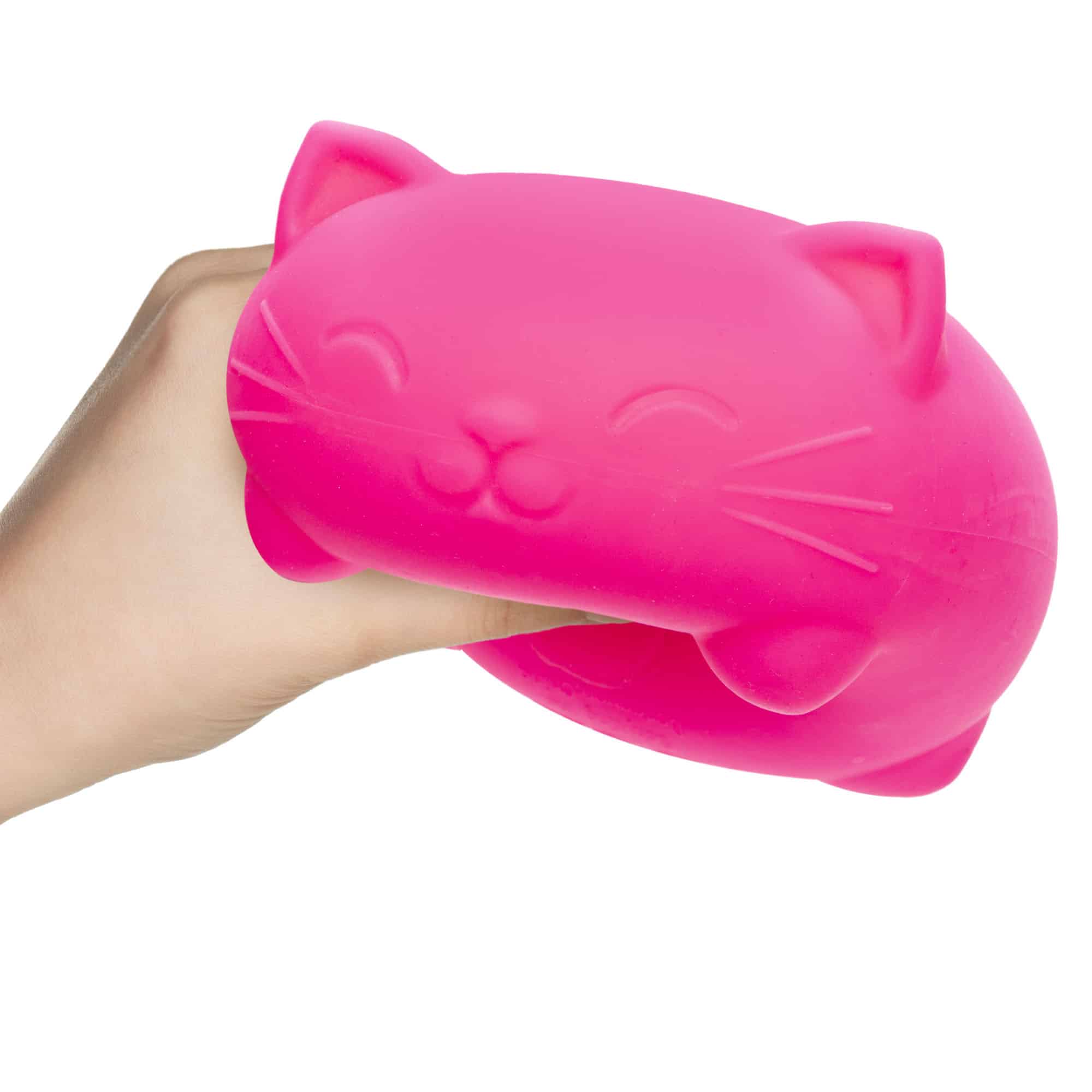 NeeDoh Super Cool Cats L0 - Squeeze Pink