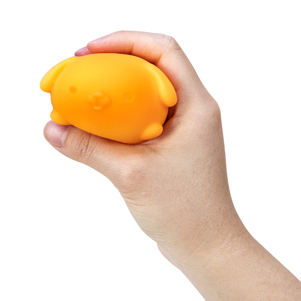 NeeDoh Funky Pup E7 - Orange in Hand