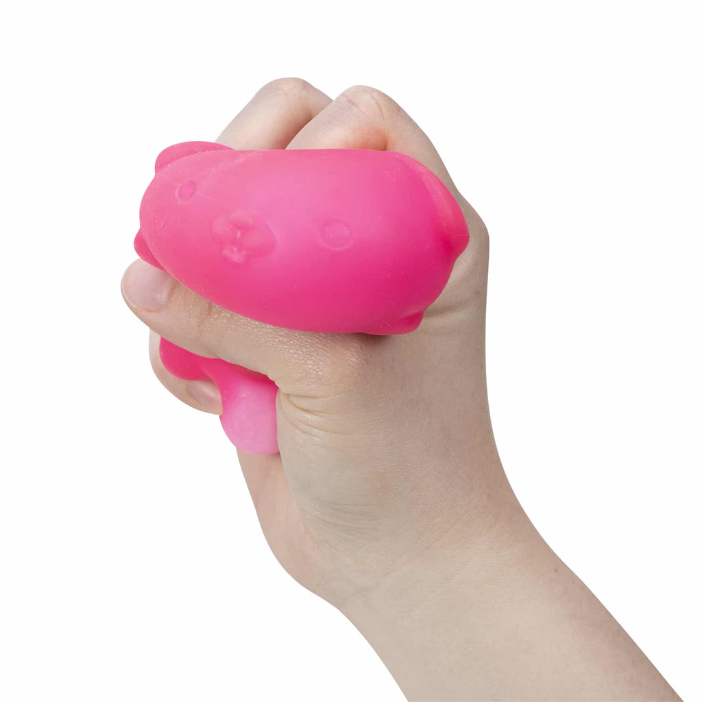 NeeDoh Funky Pup E7 - Pink Squeezed