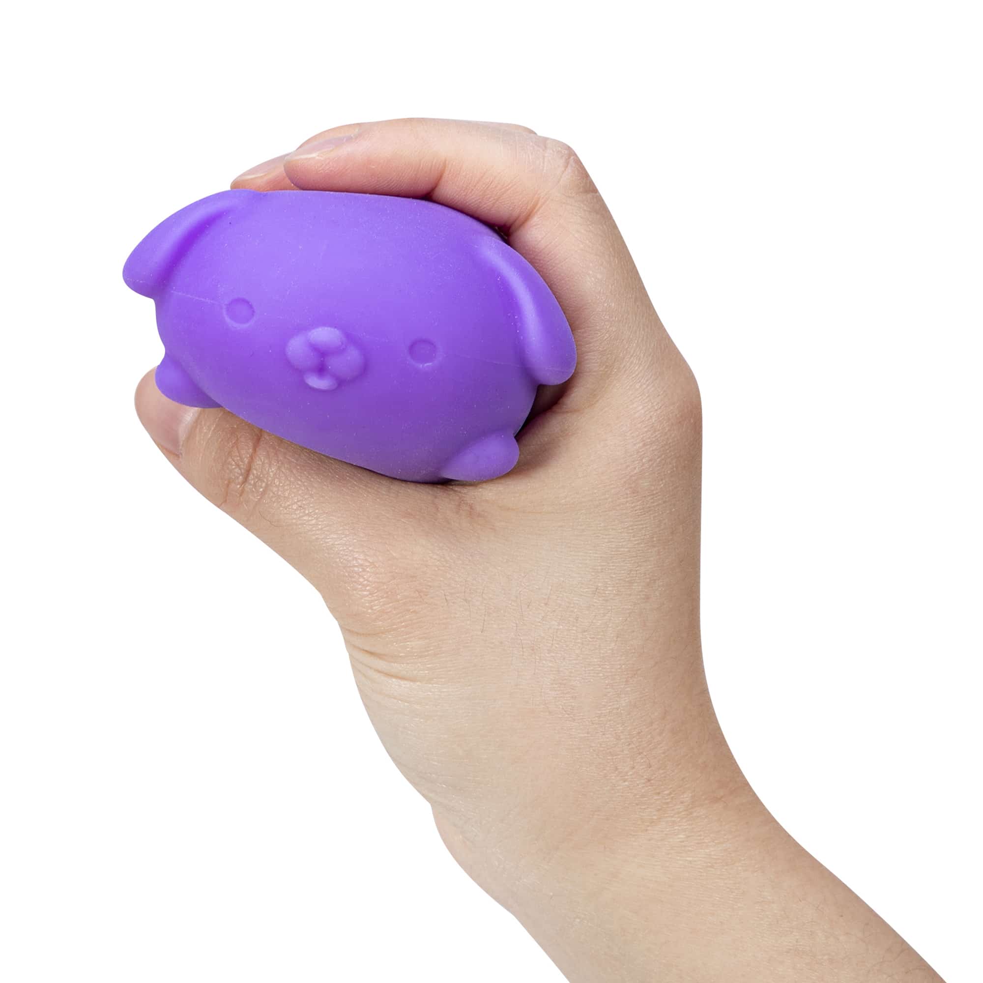 NeeDoh Funky Pup E7 - Purple in Hand