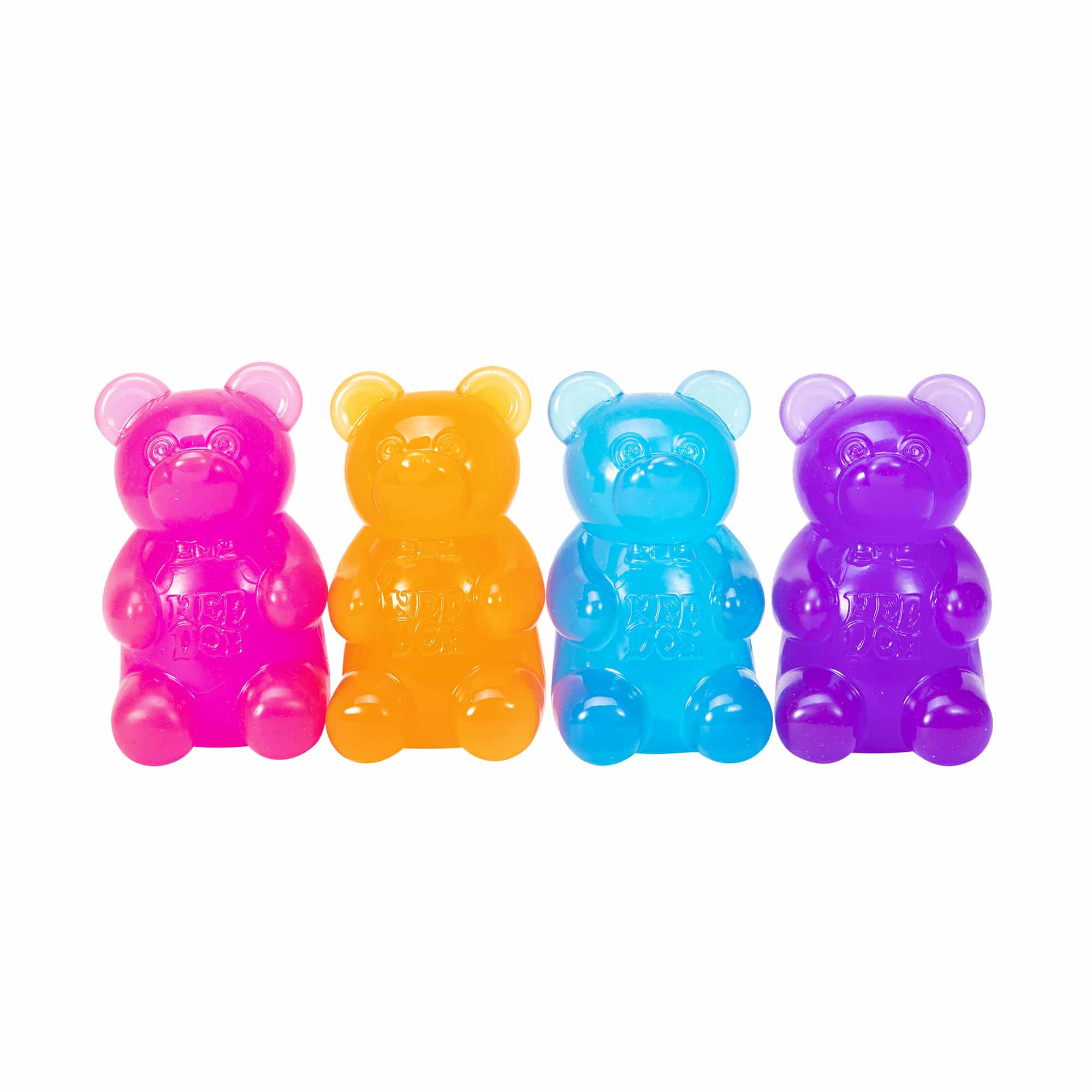 NeeDoh Gummy Bear I9 - Package - Pink Angle Right