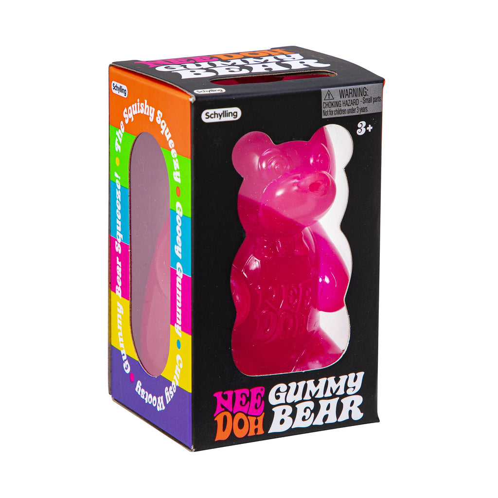 NeeDoh Gummy Bear I9 - Package - Pink Angle Right