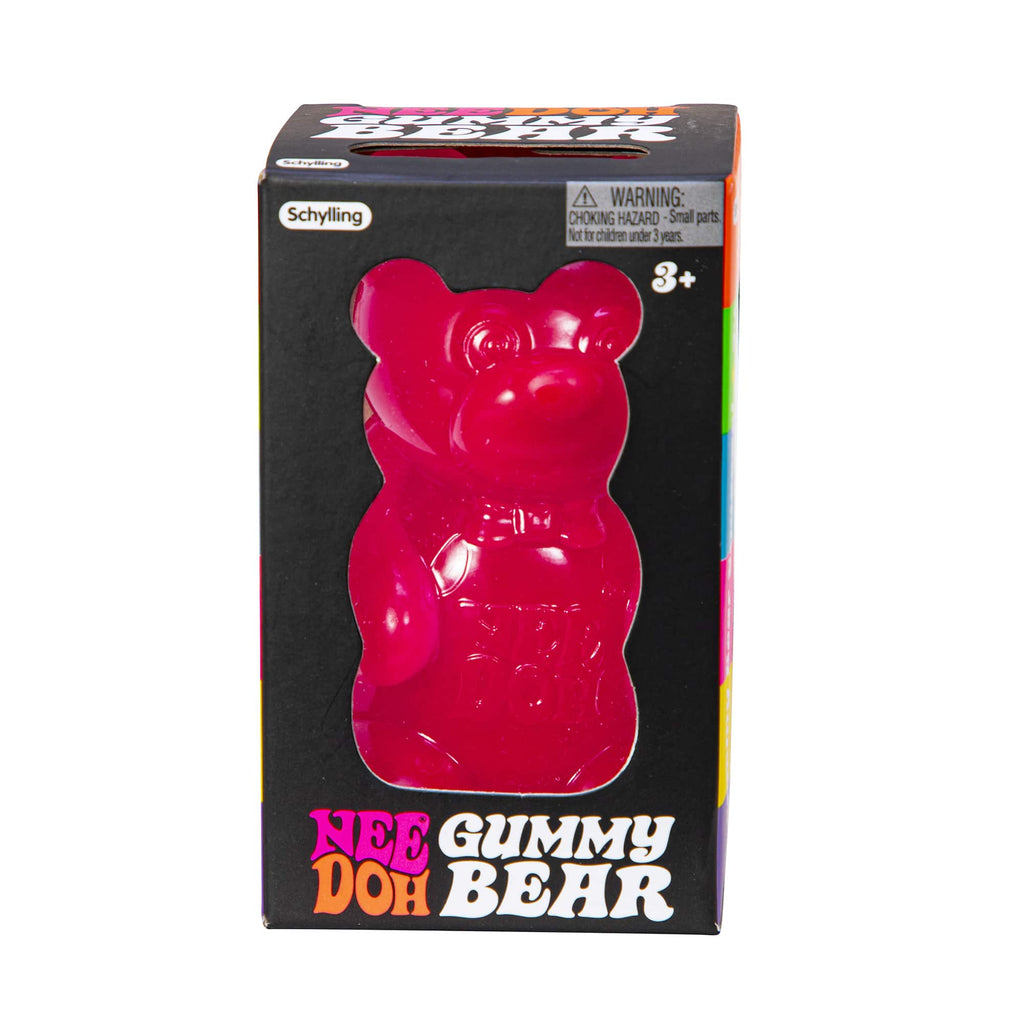 NeeDoh Gummy Bear I9 - Package - Pink Front