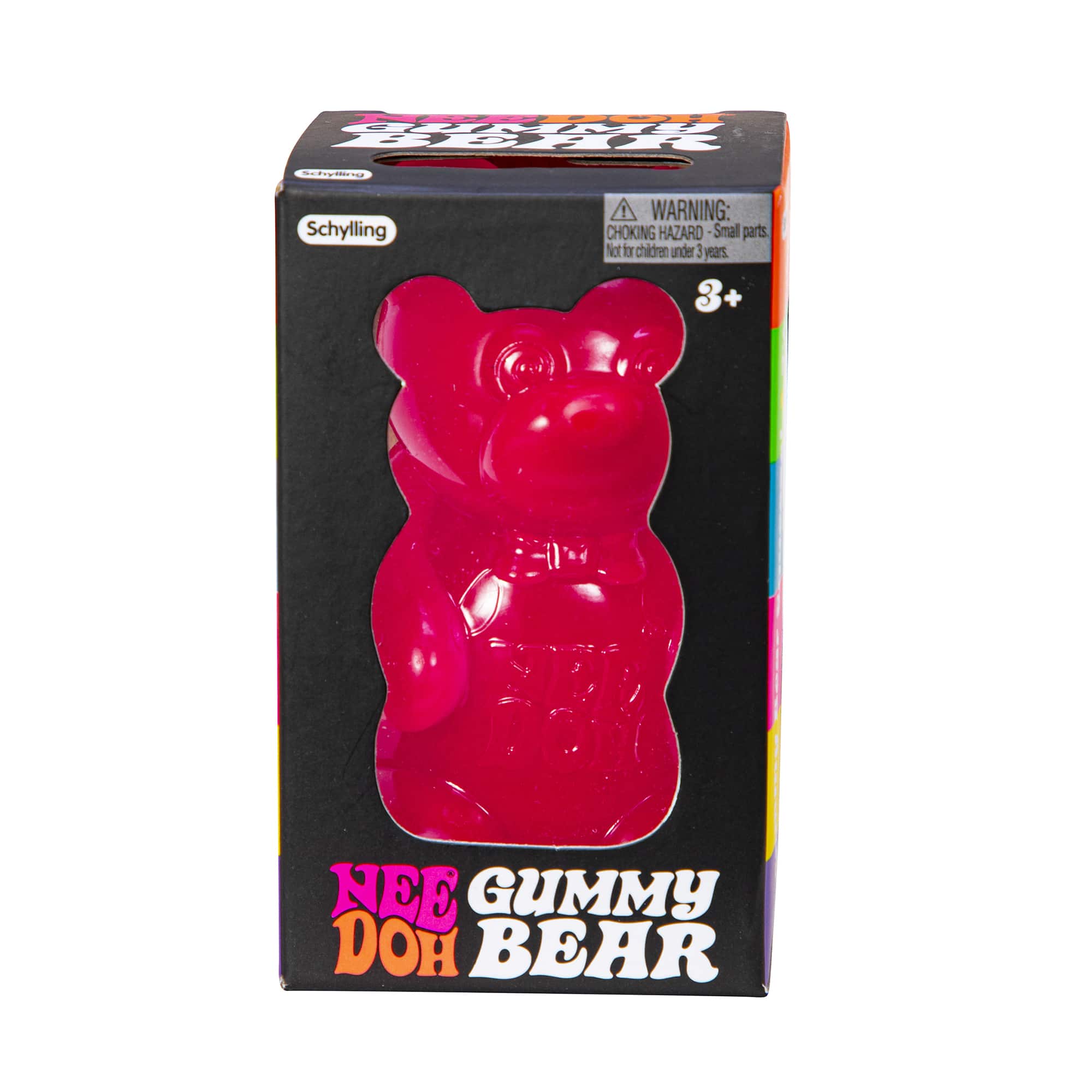 NeeDoh Gummy Bear I9 - Package - Pink Front