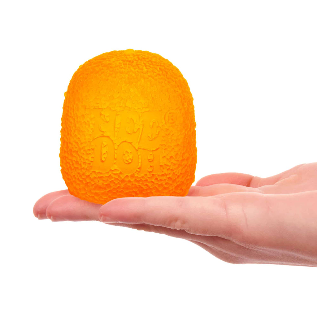 NeeDoh Gumdrop G1 Orange in Hand