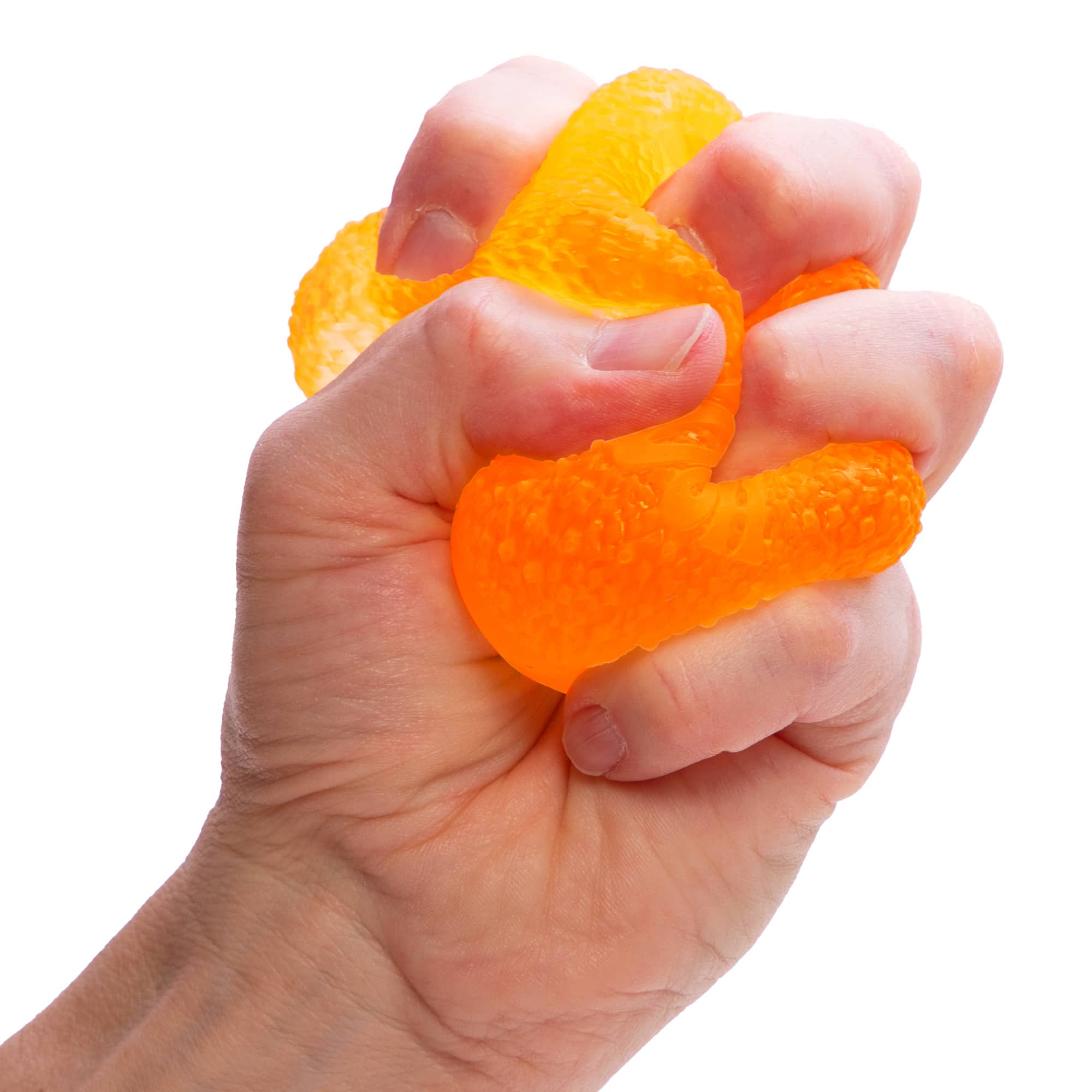 NeeDoh Gumdrop G1 Orange Squeezed