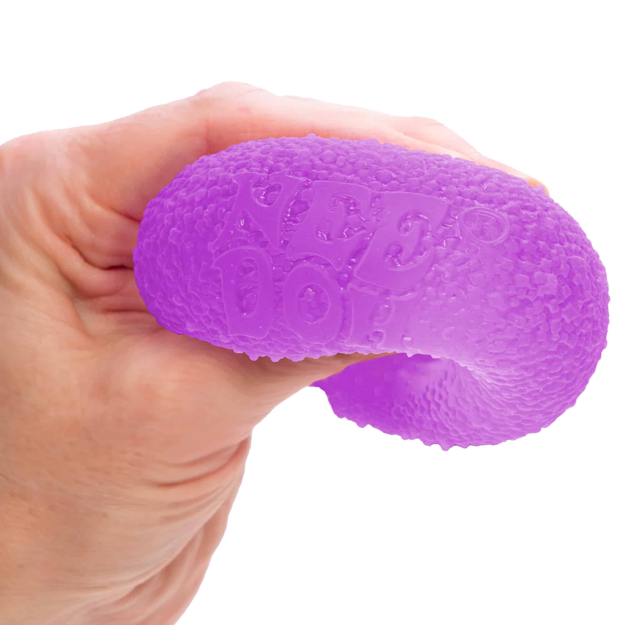 NeeDoh Gumdrop G1 Purple Squeezed