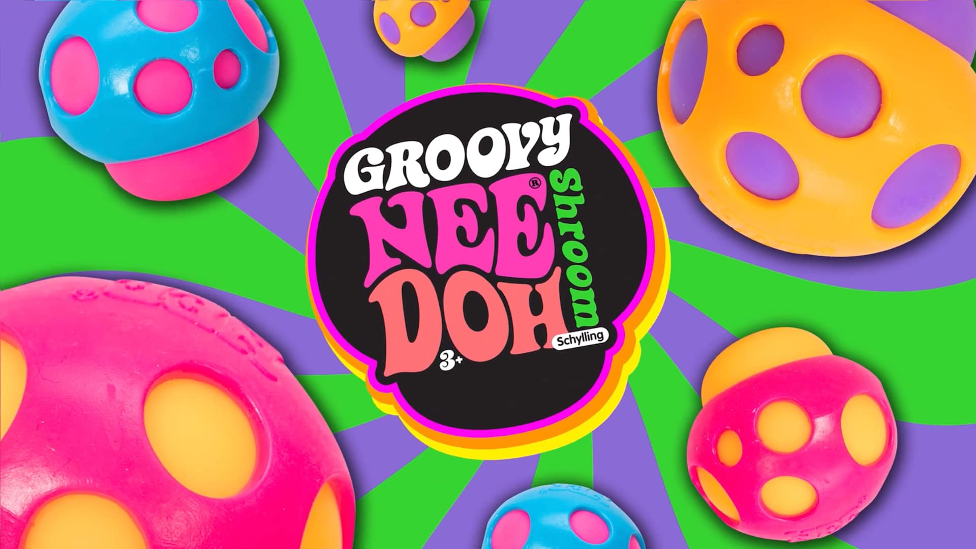 NeeDoh Groovy Shroom S5 Video